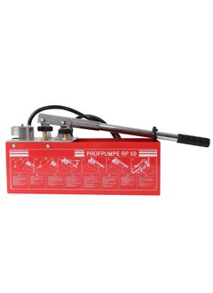 LAWAZIM Hydraulic Manual Pressure Test Pump - Heavy-Duty Hand Operated Hydrostatic Tester with Precise High-Pressure Gauge -for Plumbing, Pipeline, Fire Sprinkler, Boiler and Industrial System Testing  - Image 1