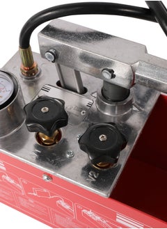 LAWAZIM Hydraulic Manual Pressure Test Pump - Heavy-Duty Hand Operated Hydrostatic Tester with Precise High-Pressure Gauge -for Plumbing, Pipeline, Fire Sprinkler, Boiler and Industrial System Testing  - Image 5