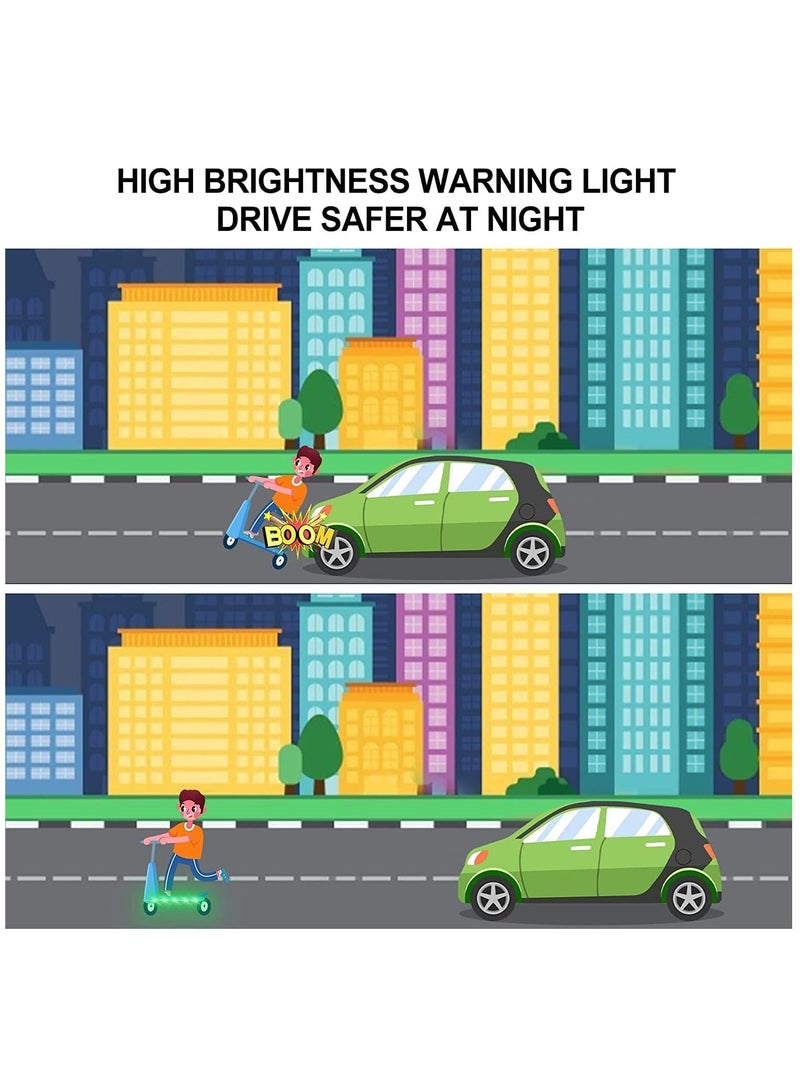 SYOSI Scooter LED Light, Remote Control Scooter Strip Light, Color Change Night Cycling Waterproof Safety Skateboard Decorative Accessories for Xiaomi M365/pro/Ninebot/Mercane Wide Wheel Kick Scooter - Image 3