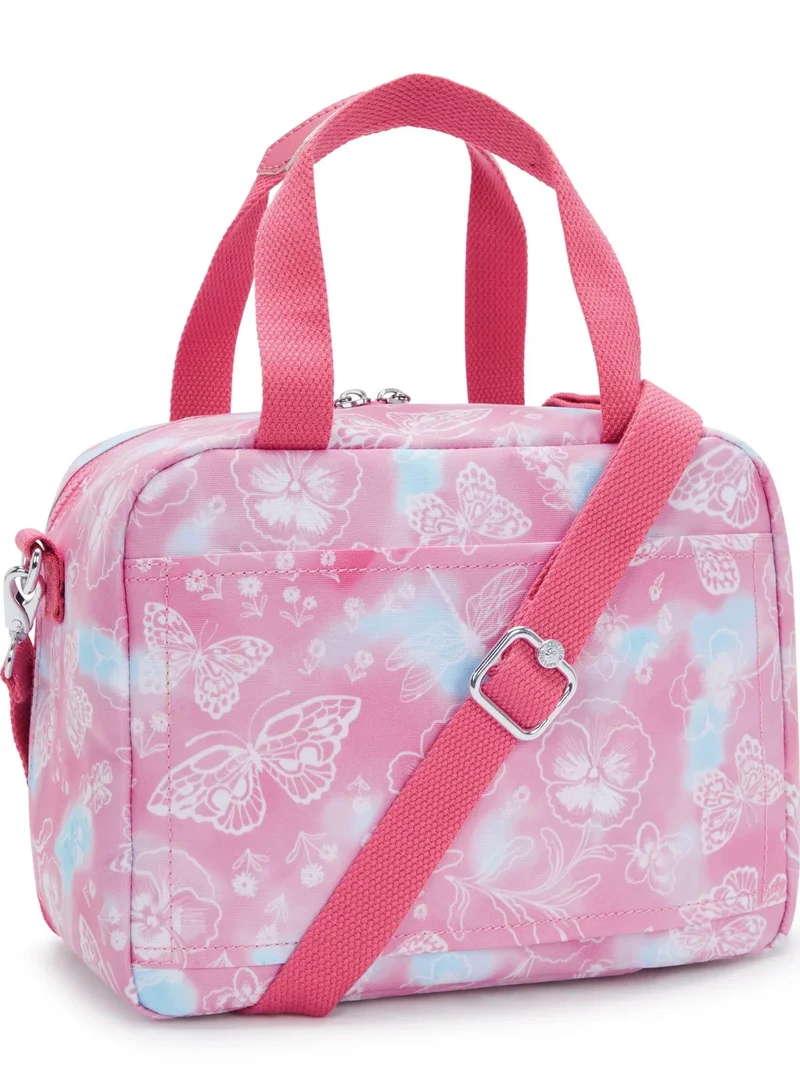 kipling Miyo Large Female Lunchbox (with trolley sleeve) - Garden Clouds