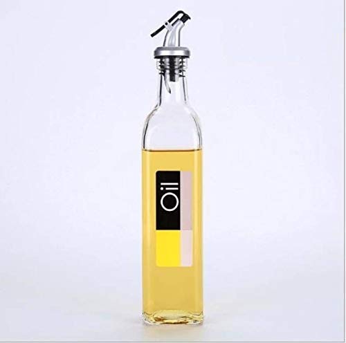 NOBILEA Oil Dispenser Glass 500 ml Pack of 11 pc Glass Oil Dispenser Kitchen Accessories Items - Image 2
