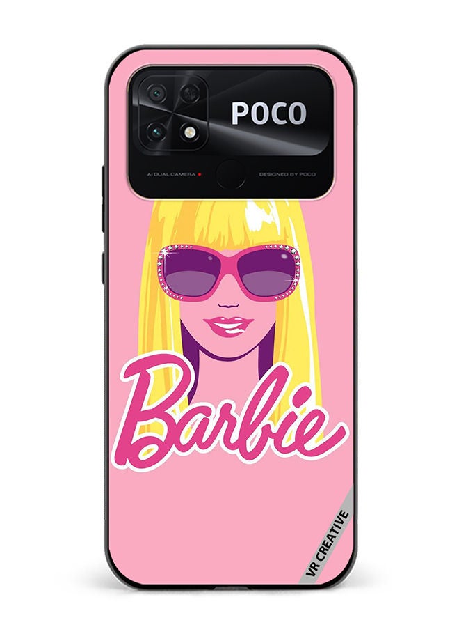 VR CREATIVE Protective Case Cover For Xiaomi Poco C40 Pop Barbie Design Multicolour - Image 1
