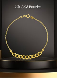 BAFLEH JEWELLERY Meaningful 22K Gold Bracelets for Birthdays & Anniversaries  - Image 4