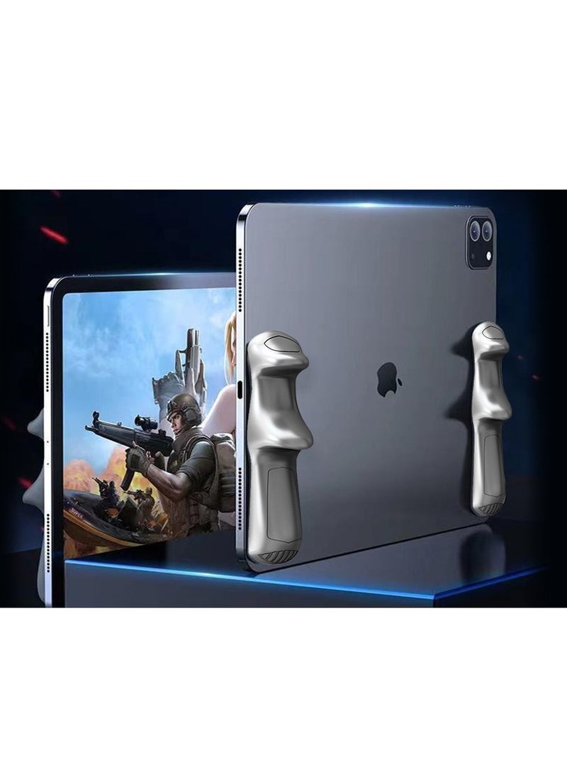 Generic - Mobile PUBG Game Controller For Ipad Tablet, Six Finger Gamepad Joystick Continuous Click, Sensitive Shoot Aim Grip Trigger Switches Joystick - Image 1