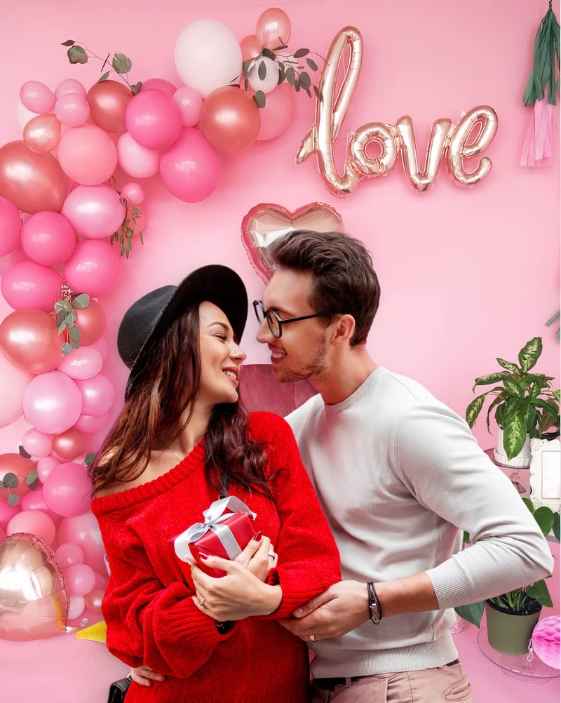 SpecialYou.in Special You Balloon decoration kit with rose gold metallic and pastel balloons for decoration, party balloons for wedding anniversary, proposal, photoshoot, valentine's day-49pcs - Image 5