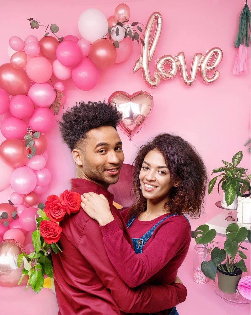 SpecialYou.in Special You Balloon decoration kit with rose gold metallic and pastel balloons for decoration, party balloons for wedding anniversary, proposal, photoshoot, valentine's day-49pcs - Image 3