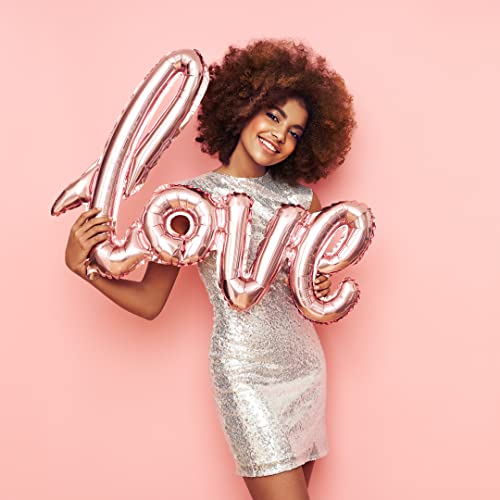 SpecialYou.in Special You Balloon decoration kit with rose gold metallic and pastel balloons for decoration, party balloons for wedding anniversary, proposal, photoshoot, valentine's day-49pcs - Image 4