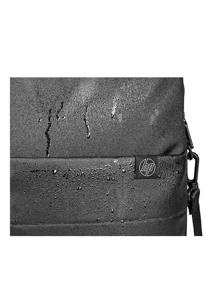 hp Classic 15.6" Water Resistant Laptop Bag 1FK07AA - Black - Image 3