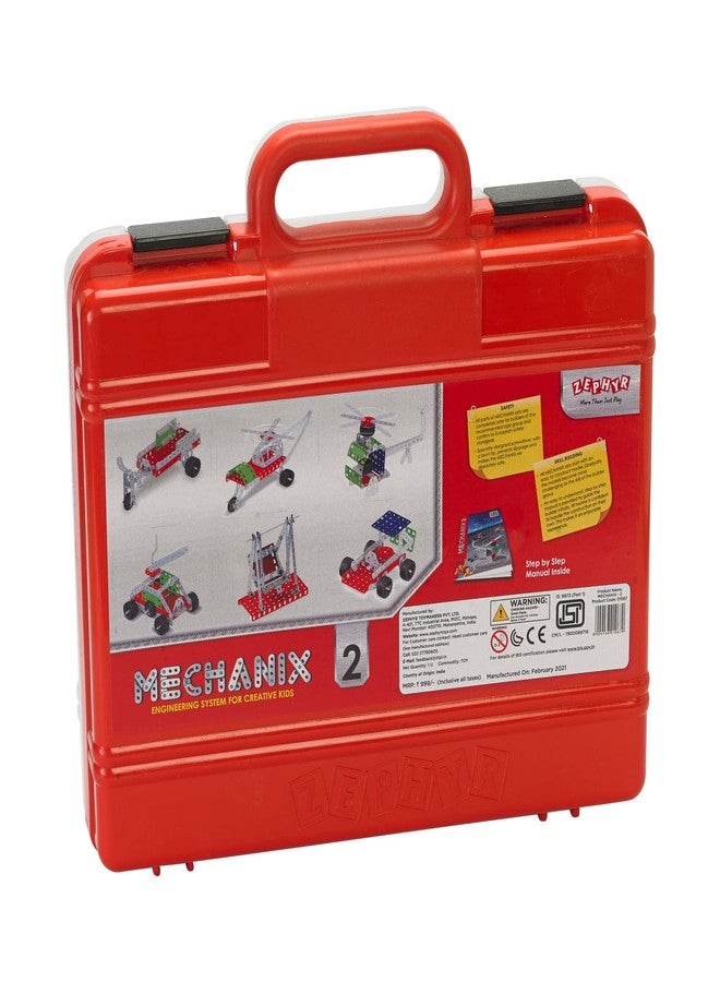Mechanix-2 Smart Bag STEM Toy, Building and Construction Set for Boys and Girls Age 7+ Years - Image 3