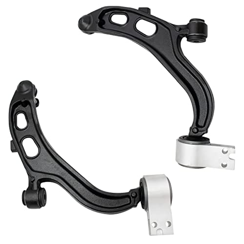 TRQ Front Lower Control Arm with Ball Joint Set Compatible with 2012-2019 Ford Flex 2013-2019 Police Interceptor Sedan 2014-2018 Special Service Police Sedan Taurus 2012-2013 Lincoln MKS MKT - Image 1