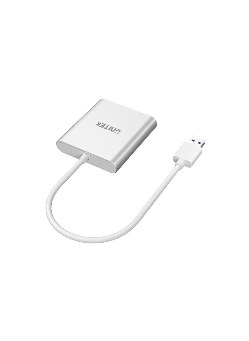 UNITEK USB 3.0 3-Port Memory Card Reader  - Image 2