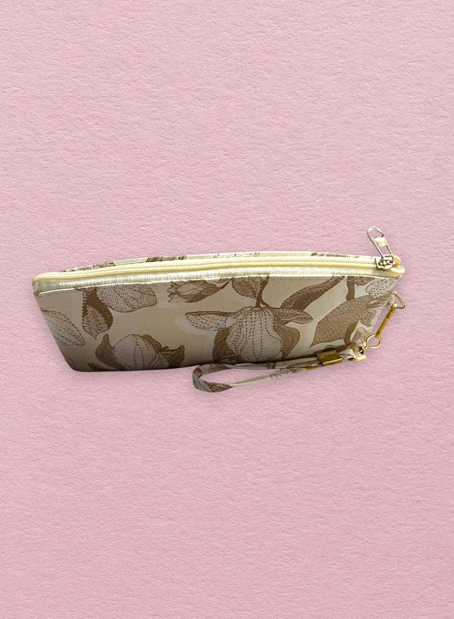 Clearo Floral Wristlet Wallet for Women, Slim Zip Coin & Card Pouch - Image 4