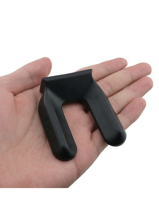 DGHAOP 4pcs Furniture Wheel Caster Cups Rubber Non-Slip Foot Mats M50 Caster Cups Keeps Bed and Furniture from Sliding Bed Caster Stopper - Image 5