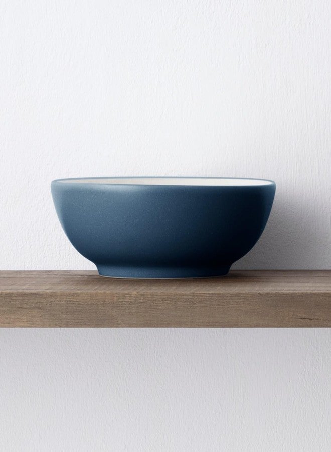 Noritake Colorwave Blue Set of 4 Coupe Cereal Bowls, 7", 27 oz. - Image 3