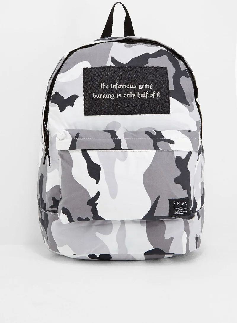 Grimey Double Face Bagpack