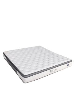 Moon Home and more.. Moon Home and more Classic Rest Bed Mattress 28 CM Hybrid Pocket Spring King Size Mattress 200X200 CM, Pocket Innersprings for Motion Isolation  - Image 1