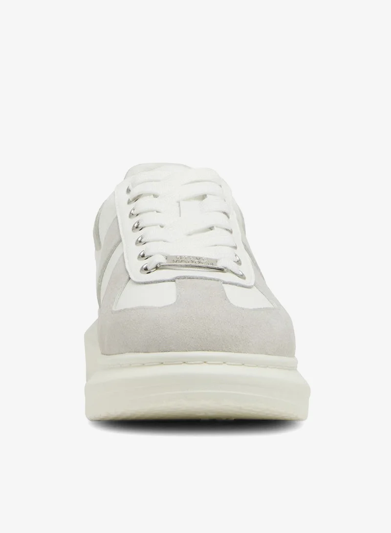 Steve Madden  Icelander Dark Grey Men's Low-Top Sneakers for Men | Best Price UAE