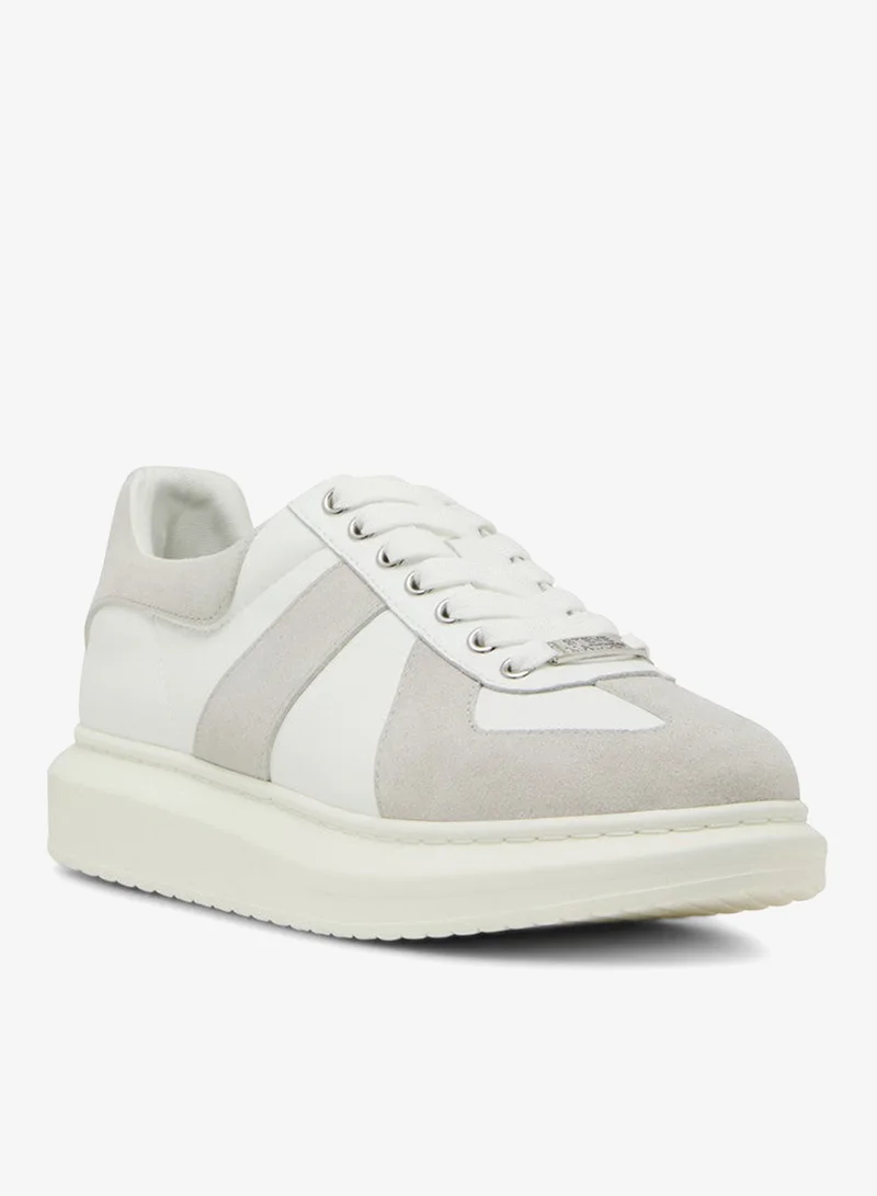 Steve Madden  Icelander Dark Grey Men's Low-Top Sneakers for Men | Best Price UAE