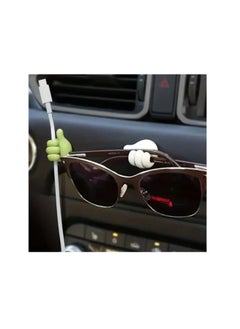 Generic Hand-Shaped Rubber Hooks For Cable & Power Cord Organization  - Image 3