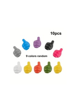 Generic Hand-Shaped Rubber Hooks For Cable & Power Cord Organization  - Image 5