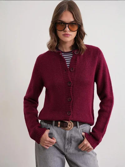 ميكسراي كارديجان ميكسراي محبوك بأزرار