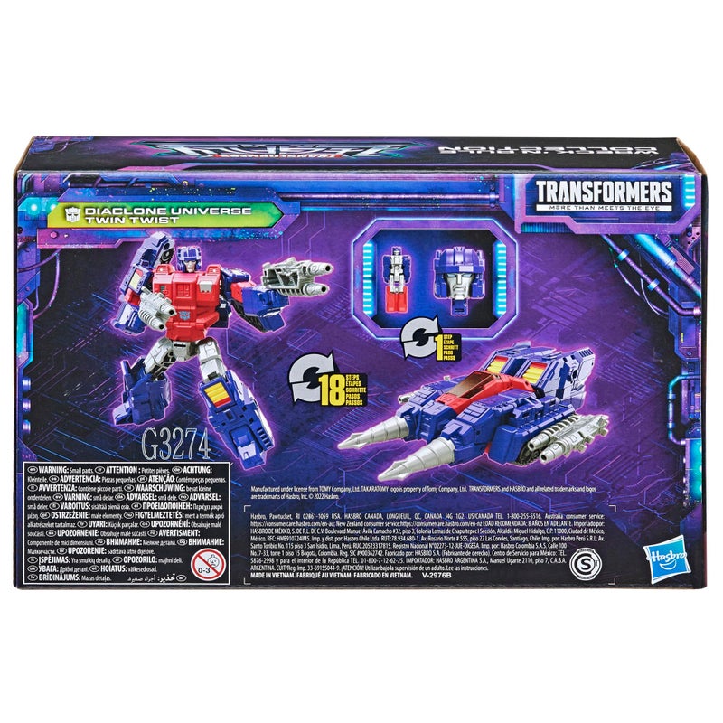 Transformers Generations Legacy Wreck ‘N Rule Collection Diaclone Universe Twin Twist, Ages 8 and Up, 5.5-inch (Amazon Exclusive) - Image 3