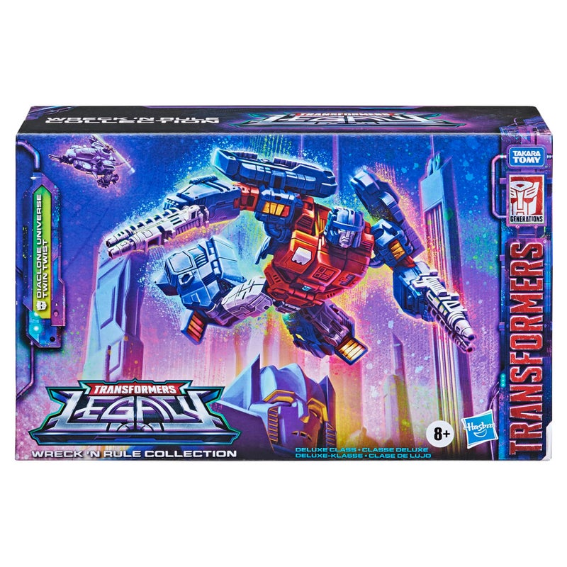 Transformers Generations Legacy Wreck ‘N Rule Collection Diaclone Universe Twin Twist, Ages 8 and Up, 5.5-inch (Amazon Exclusive) - Image 2