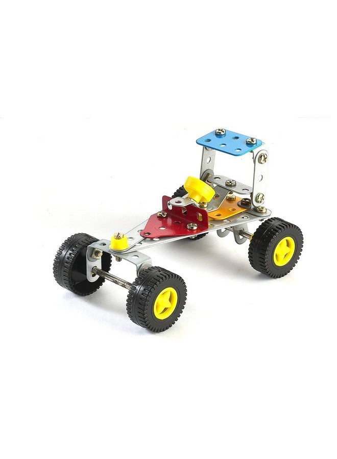 Nabhya Alloy Steel Engineer Racer Mechanical Kit 12 Models-90+ Pieces Educational Toys for Juniors - Multicolor (Age 5 to 12) - Image 4