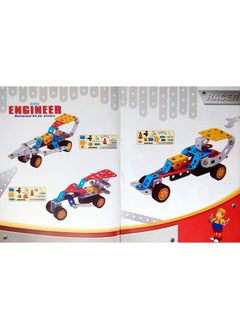 Nabhya Nabhya Alloy Steel Engineer Racer Mechanical Kit 12 Models-90+ Pieces Educational Toys for Juniors - Multicolor (Age 5 to 12)  - Image 3