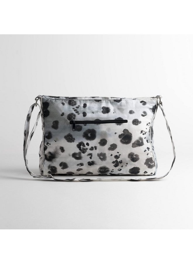 ميزون دي هيرمين حقيبة يد Maison d' Hermine من القماش القطني، حقيبة كروس بودي، حقيبة كتف للنساء والرجال، حقيبة تسوق للسفر، حقيبة كتف للاستخدام اليومي، متعددة الجيوب، بسحاب (Cheeta) - Image 1