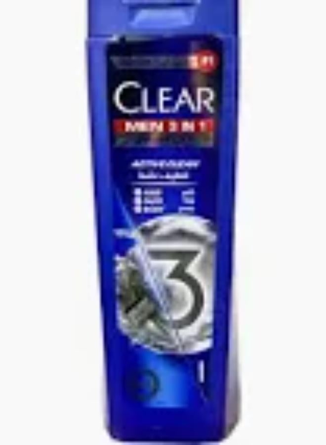 Clear Men 3in1 Charcoal Shampoo 180ml