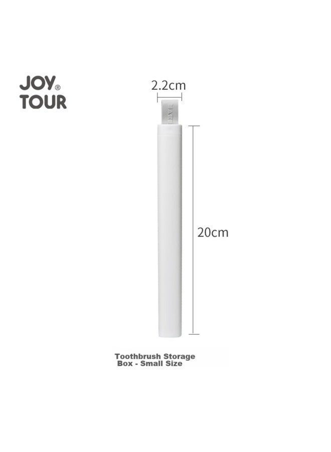 JOY TOUR Joytour Travel Toiletry Cup, Portable Multifunctional Toothbrush Cup Storage Box, Small Size - Image 1