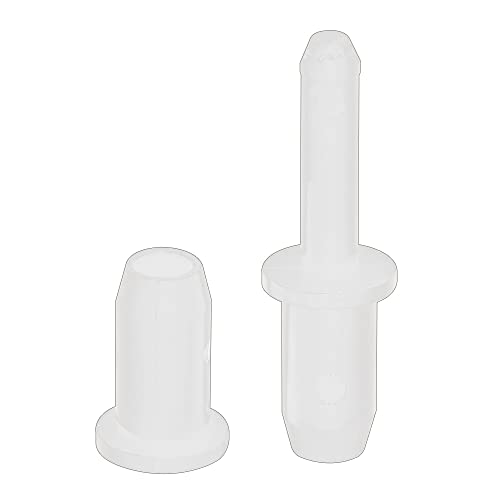 Prime-Line K 5132 1-7/16 In. White Nylon Storm Door Hinge Pin Kit with Pins and Bushings (6 Pack) - Image 1