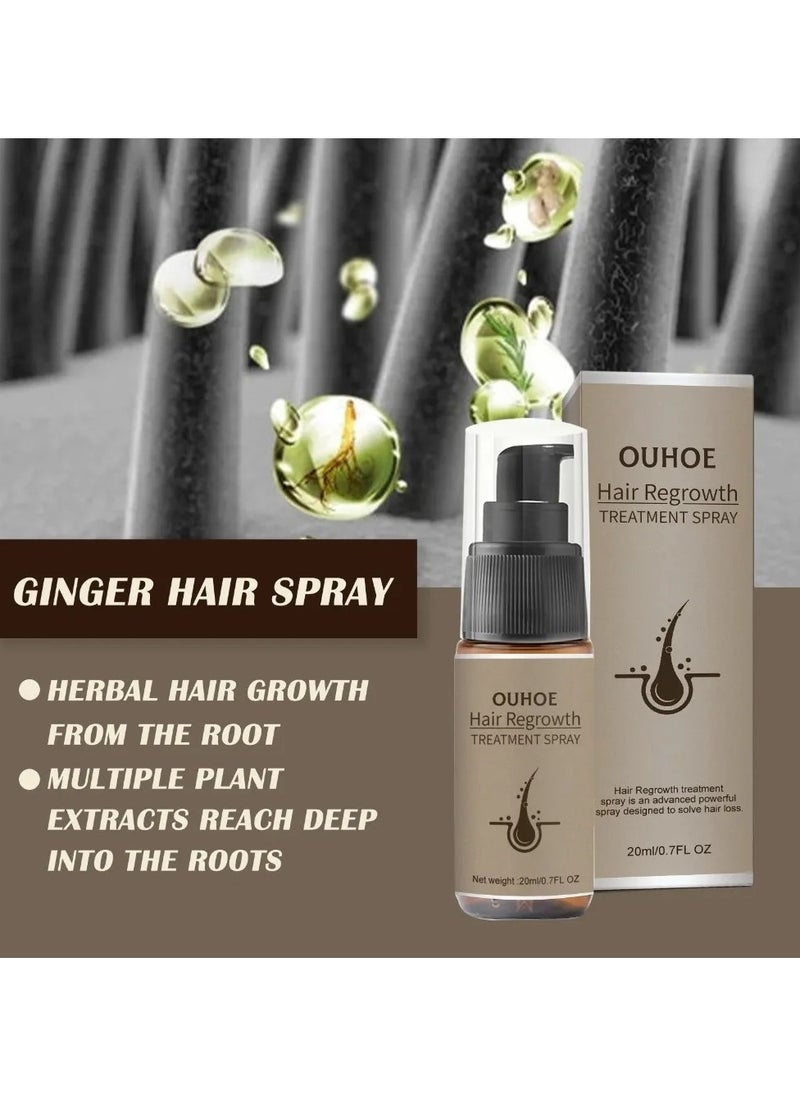 OUHOE - Hair Growth Serum, Anti Hair Loss Hair Growth Spray, Natural Accelerate Hair Growth Oil, Nourishing Fast Hair Grower Essence For Men And Women - Image 1
