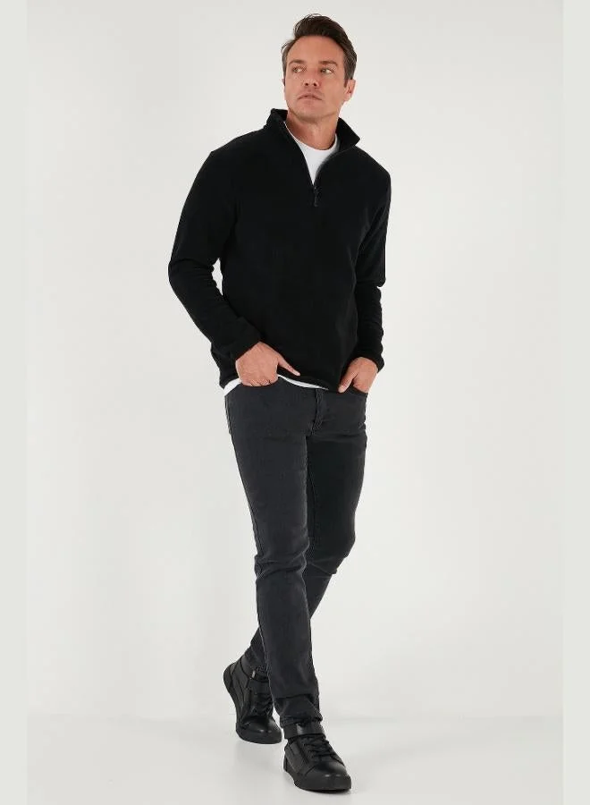 Buratti  Buratti Slim Fit Half Zipper Stand Collar 2-Pack Polar Men's POLAR 5906003S2 for Men | Best Price UAE