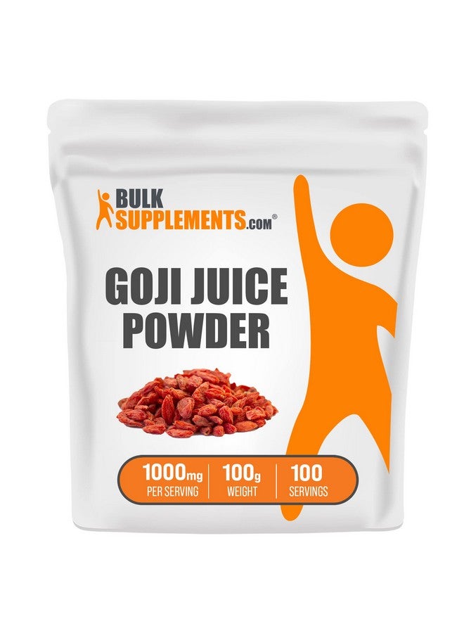 BULKSUPPLEMENTS.COM Goji Berry Powder Herbal Supplement For Immune Support 1000Mg Of Goji Berries Powder Per Serving Gluten Free (100 Grams 3.5 Oz) - Image 2