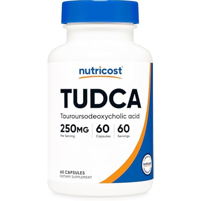 Nutricost Tudca 250mg, 60 Capsules (Tauroursodeoxycholic Acid) - Premium Quality - Image 1