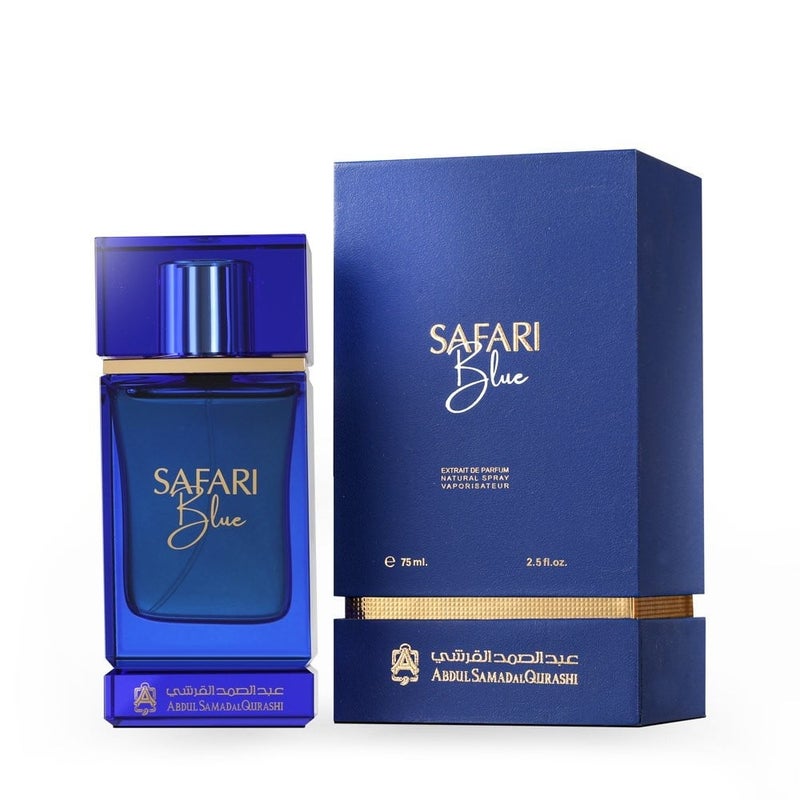 عبد الصمد القرشي  عطر سفاري بلو 75 مل للرجال - Image 2