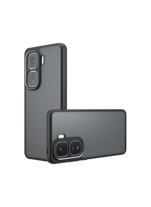 Clear Case for Vivo iQOO Neo 10 Pro, Ultra-thin Airbag Anti-fall Matte Phone Case, Transparent TPU+PC Skin-friendly Shockproof Protective Back Cover for iQOO Neo10 Pro