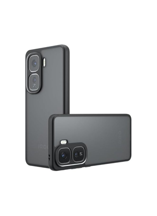 Generic - Clear Case for Vivo iQOO Neo 10 Pro, Ultra-thin Airbag Anti-fall Matte Phone Case, Transparent TPU+PC Skin-friendly Shockproof Protective Back Cover for iQOO Neo10 Pro - Image 1