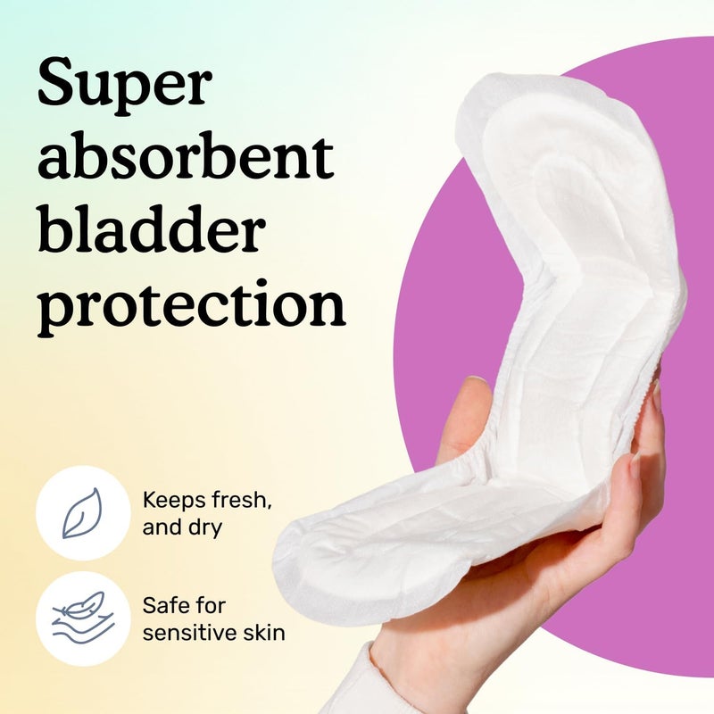Because Incontinence Pads for Women  Maximum Absorbency Postpartum Liners Up to 100 LeakFree Protection Discreet Protection for Bladder Leaks 120 Count 6 Packs of 20 New Version - Image 4
