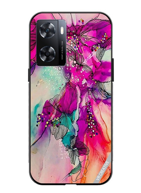 Protective Case Cover For OnePlus Nord N20 SE Aesthetics Painting Design Design Multicolour