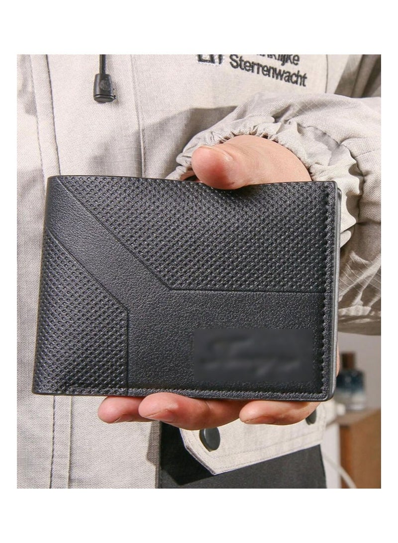 Apustim 10 Piece Gift Set，Including a Stylish Watch，Business Wallet，High Quality Belt，3 Exquisite Bracelets，Signature Pen，Tie，Tie Clip，Cufflinks，And An Exquisite Gift Box，Perfect Gift For Dad And Boyfriend，Father's Day，Party Gift，Birthday Gift，And Men's Business Gift Box（Black） - Image 4