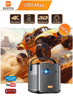 باينتيك جهاز عرض BYINTEK U80 أصلي 1920*1080 DLP WiFi  - Image 1