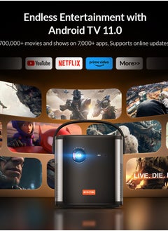 باينتيك جهاز عرض BYINTEK U80 أصلي 1920*1080 DLP WiFi  - Image 4