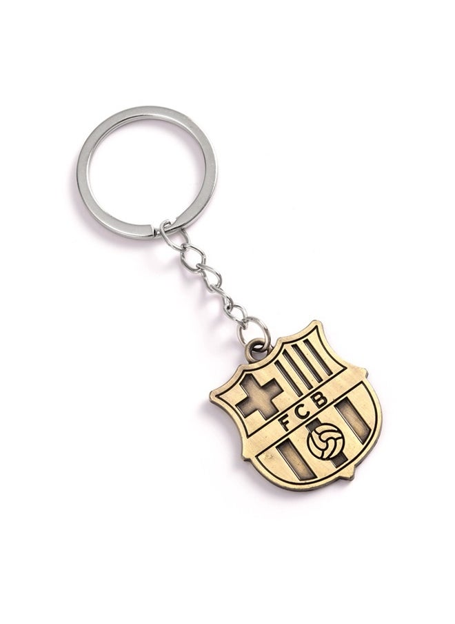 yongsheng Metal Barcelona Club Logo Keychain ，  Club Metal Keychain, Keyring, Pendant  - Image 2