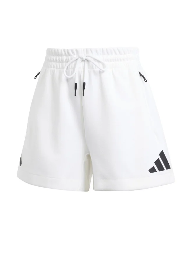 adidas Adidas W Z.N.E.  Short White Shorts (1/2) Shorts For Women