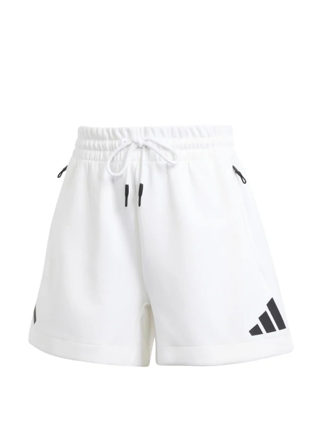 adidas Adidas W Z.N.E.  Short White Shorts (1/2) Shorts For Women