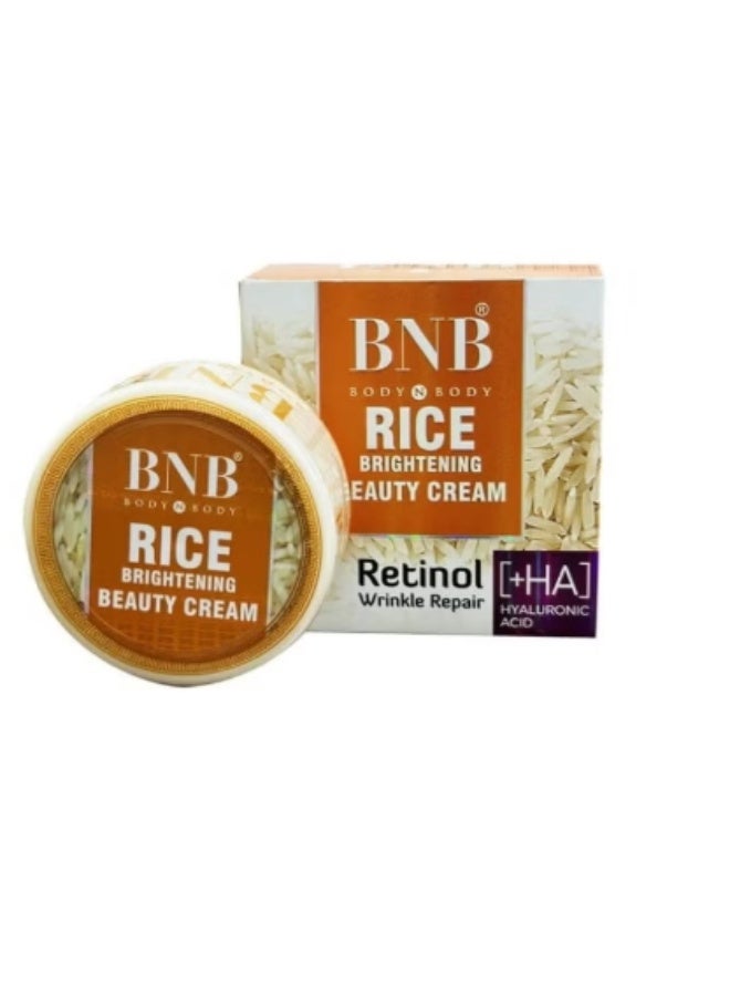 بي ان بي كريم تجميل لتفتيح البشرة بخلاصة الأرز، غني بالريتينول، ومُعالج للتجاعيد - Image 2