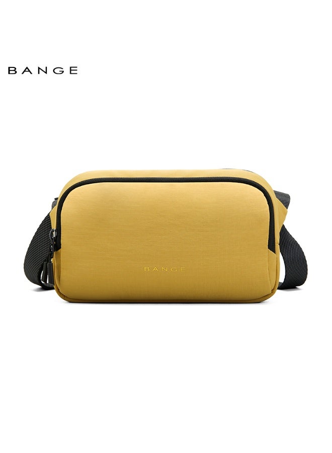 BANGE New Daily Unisex Wholesale Lightweight Waterproof Custom Men Crossbody Messenger Bag 3097 Grey - Image 3